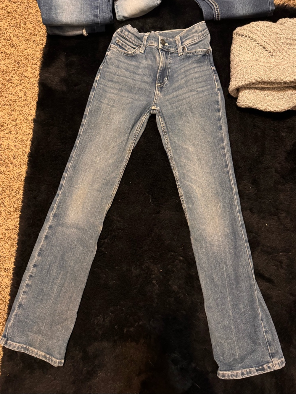 Wrangler Light Wash Kids bootcut Jeans